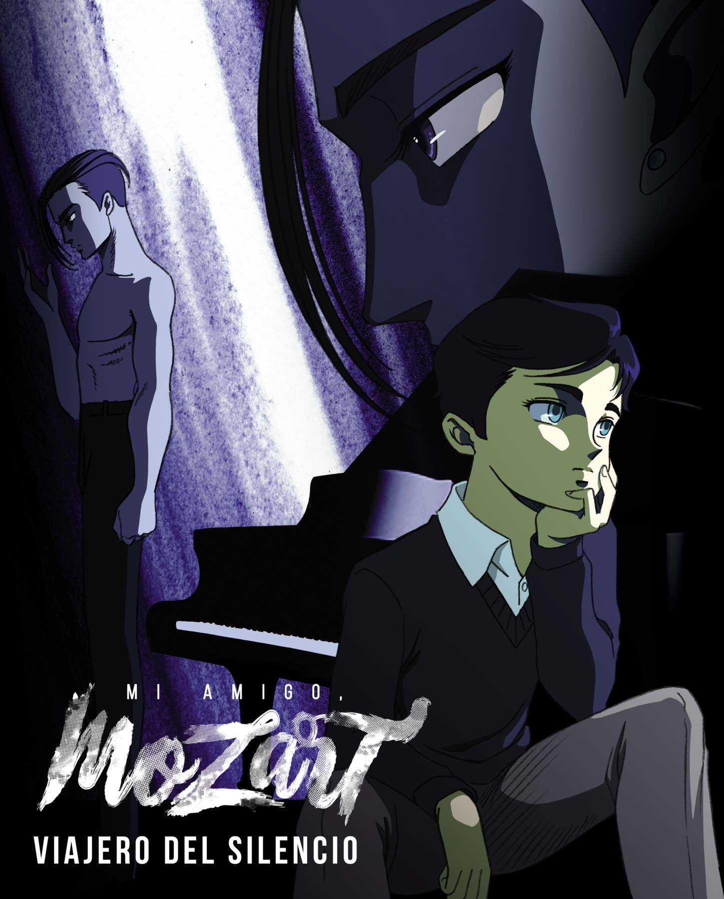 Cover of My Friend Mozart, The Traveler of Silence